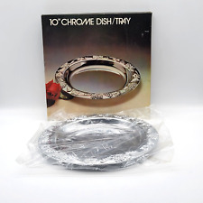 Chrome dish plate for sale  Wausau