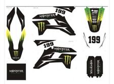 Adesivi grafiche monster usato  Italia