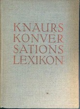 Knaus konversations lexikon usato  Italia