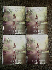 Lote de quatro (4) grandes notebooks em espiral Taylor Swift 8,5x11 2012 - Novo - Frete grátis! comprar usado  Enviando para Brazil