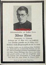 Sterbebild wwii priester gebraucht kaufen  Gottmadingen