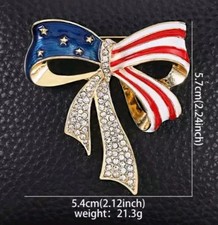 Flag bow pin for sale  Bird Island