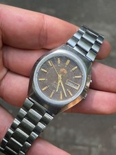 RELÓGIO MASCULINO ORIENT 3 ESTRELAS DATA DO DIA AUTOMÁTICO 35MM JAPÃO, usado comprar usado  Enviando para Brazil