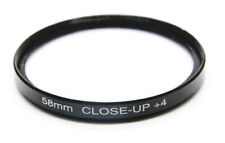 58MM FILTRO CLOSE UP +4 DIOTTRIE MACRO FILTER adatto per NIKON CANON SONY SIGMA comprar usado  Enviando para Brazil