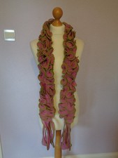 Scarf powder pink for sale  GILLINGHAM