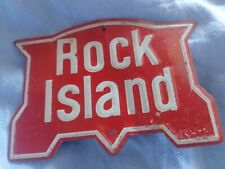 Metal sign rock for sale  Easton
