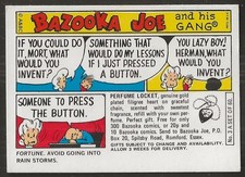 Bazooka joe gang for sale  COLNE