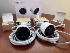 Câmera externa Nest Cam Wi-Fi com fio 1080P NC2100ES **Pacote com 2** comprar usado  Enviando para Brazil