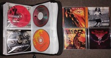 Metal And Soundtrack 77 CD Lot In Binder Biohazard Slayer Metallica Megadeth... comprar usado  Enviando para Brazil