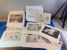Lot vintage litho for sale  San Carlos