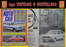 Old autocar car for sale  PETERHEAD