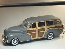 Usado, Chevrolet Fleetmaster Woody Station Wagon Maisto 1948 gris fundido a presión 1:18 segunda mano  Embacar hacia Argentina