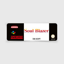 Étiquette SNES / Label : Soul Blazer, usado comprar usado  Enviando para Brazil