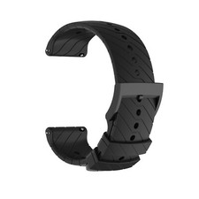24mm black silicone for sale  USA