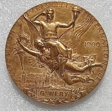 Medaille exposition universell d'occasion  Plombières-lès-Dijon