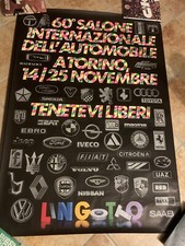 Poster manifesto pubblicitario usato  Italia
