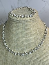 White faux pearl for sale  YORK