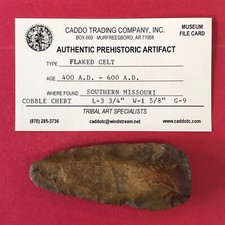 7139 flaked celt for sale  Murfreesboro