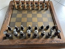 Scacchiera legno vintage usato  Viu