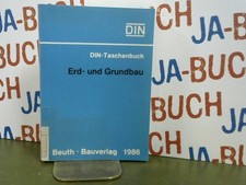 Erd grundbau normen gebraucht kaufen  Bingen