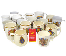 Royal memorabilia mugs for sale  STEVENAGE