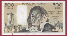 500 francs pascal d'occasion  Rombas