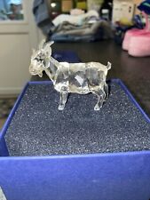 Swarovski crystal goat for sale  MATLOCK