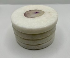 Round white marble for sale  Livonia