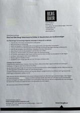 Kurzurlaub hotel bergbaur gebraucht kaufen  Waldshut-Tiengen