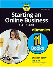 Starting an Online Business All-in-One For Dummies - Belew, Shannon, używany na sprzedaż  Wysyłka do Poland