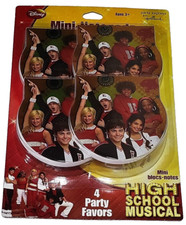 High School Musical Walt Disney Channel Pacote com 4 Mini-NotePads NOVO, usado comprar usado  Enviando para Brazil