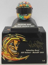 Capacete Minichamps escala 1/8 397 030086 - AGV Moto GP Valencia 2003 V. Rossi comprar usado  Enviando para Brazil