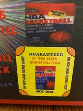 Pacote de cera de basquete Fleer 1986 DENTRO DA CAIXA QUENTE Z comprar usado  Enviando para Brazil