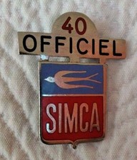 Simca insigne officiel d'occasion  France