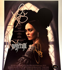 Usado, NOSFERATU: Elenco assinado x3 (Skarsgard, Eggers, Depp) autógrafos originais com certificado de autenticidade comprar usado  Enviando para Brazil