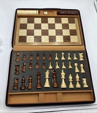 Vintage wooden backgammon for sale  NEW MALDEN