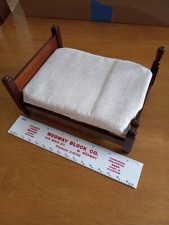 Usado, Móveis para casa de bonecas 1:12 cama com colchão comprar usado  Enviando para Brazil