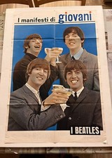 Manifesti giovani beatles usato  Scandiano