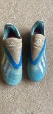 Adidas blue grey for sale  EASTBOURNE