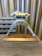 Troféu de concurso de carro personalizado vintage 1960 Revell Second National Open comprar usado  Enviando para Brazil