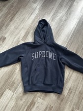 Supreme hoodie glitter gebraucht kaufen  Vöhl