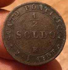 Moneta soldo 1867 usato  Olbia