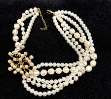 Elegant faux pearls for sale  Glencoe