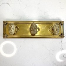 Bombay Company Vintage Botões de Latão Casaco Rack Ganchos de Parede Cor Dourada 14x4” comprar usado  Enviando para Brazil