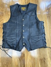 leather biker vest for sale leather biker vest for sale BINGLEY