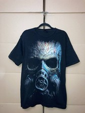 CAMISETA VINTAGE ESPIRAL DIRETA ESCULTURA MORTE SOUL Y2K MALLGOTH CAVEIRA SKATE GÓTICO, usado comprar usado  Enviando para Brazil