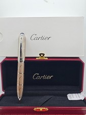 Usado, Excelente Cartier R De Creamish+Silver Design Body {Tinta Azul}Caneta Esferográfica comprar usado  Enviando para Brazil