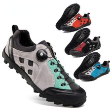 Sapatos masculinos de MTB respiráveis sapatos de ciclismo de estrada com chuteiras SPD tênis de bicicleta comprar usado  Enviando para Brazil