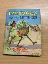 RARE 1960 EPAMINONDAS AND THE LETTUCES CONSTANCE EGAN SMALL HARDBACK BOOK (P2) comprar usado  Enviando para Brazil