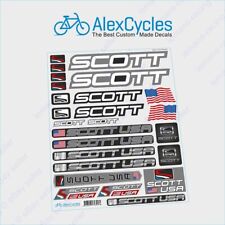 Kit de decalques adesivos quadro bicicleta mountain bike cinza MTB BMX SCOTT comprar usado  Enviando para Brazil